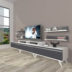 Decoraktiv Ekoflex 270r Mdf Retro Tv Ünitesi Tv Sehpası