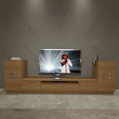 Decoraktiv Trio On2 Mdf Tv Ünitesi Tv Sehpası Ceviz