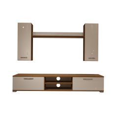 Decoraktiv Eko 5D Mdf Dvd Tv Ünitesi Tv Sehpası Ceviz - Beyaz