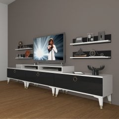 Decoraktiv Ekoflex 270r Mdf Gold Tv Ünitesi Tv Sehpası
