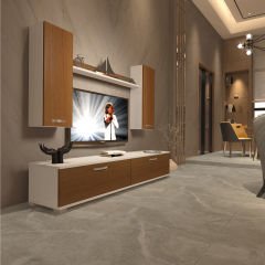 Decoraktiv Eko 5D Slm Std Tv Ünitesi Tv Sehpası Beyaz - Ceviz
