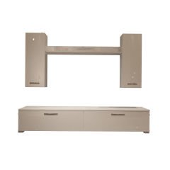 Decoraktiv Eko 5D Slm Std Tv Ünitesi Tv Sehpası Parlak Beyaz