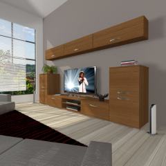 Decoraktiv Eko 9 Mdf Dvd Tv Ünitesi Tv Sehpası Ceviz