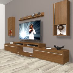 Decoraktiv Ekoflex 270TA Mdf Tv Ünitesi Tv Sehpası Ceviz