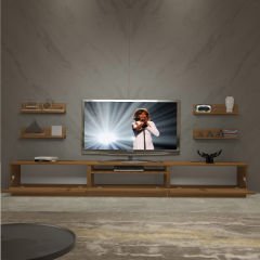 Decoraktiv Trendstyle 270RS Mdf Tv Ünitesi Tv Sehpası Ceviz