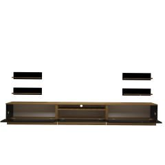 Decoraktiv Trendstyle 270RS Mdf Tv Ünitesi Tv Sehpası Pera - Siyah
