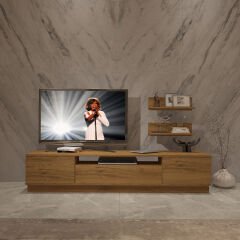 Trendstyle 4s Mdf Tv Ünitesi ve Orta Sehpa 2'li Set Pera