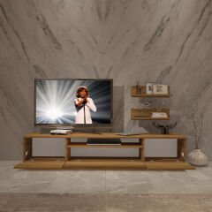Trendstyle 4s Mdf Tv Ünitesi ve Orta Sehpa 2'li Set Pera