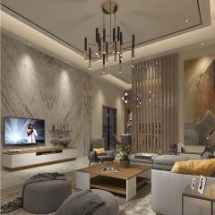 Trendstyle 4s Mdf Tv Ünitesi ve Orta Sehpa 2'li Set Pera - Beyaz