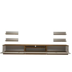 Decoraktiv Trendstyle 270R Mdf Tv Ünitesi Tv Sehpası Ceviz - Beyaz