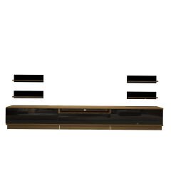 Decoraktiv Trendstyle 270R Mdf Tv Ünitesi Tv Sehpası Pera - Siyah