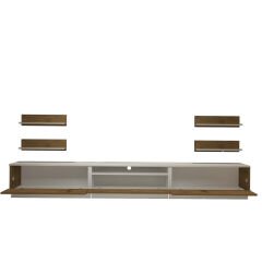 Decoraktiv Trendstyle 270R Mdf Tv Ünitesi Tv Sehpası Beyaz - Pera