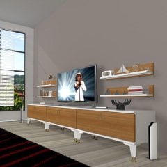 Decoraktiv Eko 270r Mdf Gold Tv Ünitesi Tv Sehpası