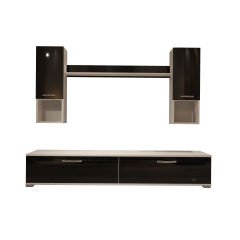 Decoraktiv Eko 5DA Mdf Std Tv Ünitesi Tv Sehpası Beyaz - Siyah