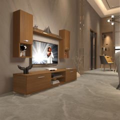 Decoraktiv Eko 5DA Mdf Dvd Tv Ünitesi Tv Sehpası Ceviz