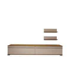 Decoraktiv Eko 4 Mdf Std Tv Ünitesi Tv Sehpası Pera - Beyaz