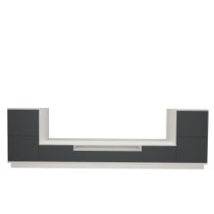Decoraktiv Trendstyle On2s Mdf Tv Ünitesi Tv Sehpası Beyaz - Antrasit