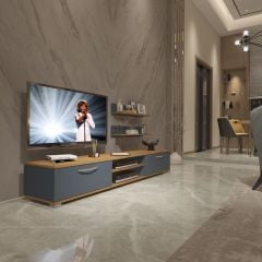 Decoraktiv Eko 4 Mdf Dvd Tv Ünitesi Tv Sehpası Pera - Antrasit