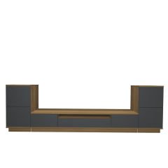 Decoraktiv Trendstyle On2s Mdf Tv Ünitesi Tv Sehpası Pera - Antrasit