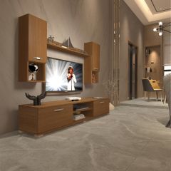 Decoraktiv Eko 5DA Slm Dvd Tv Ünitesi Tv Sehpası Ceviz