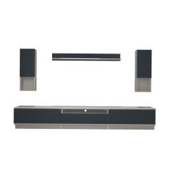 Decoraktiv Trendstyle 270DAS Mdf Tv Ünitesi Tv Sehpası Beyaz - Antrasit