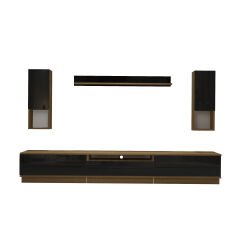 Decoraktiv Trendstyle 270DAS Mdf Tv Ünitesi Tv Sehpası Pera - Siyah