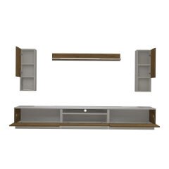 Decoraktiv Trendstyle 270DAS Mdf Tv Ünitesi Tv Sehpası Beyaz - Pera