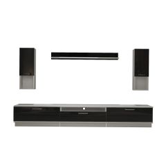 Decoraktiv Trendstyle 270DA Slm Tv Ünitesi Tv Sehpası Beyaz - Siyah