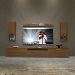 Decoraktiv Trendstyle 270DA Slm Tv Ünitesi Tv Sehpası Ceviz