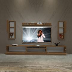 Decoraktiv Trendstyle 270DA Slm Tv Ünitesi Tv Sehpası Ceviz