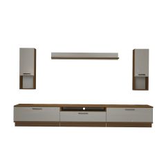 Decoraktiv Trendstyle 270DA Slm Tv Ünitesi Tv Sehpası Ceviz - Beyaz