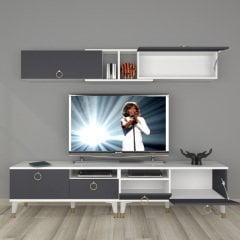 Decoraktiv Eko 5220 Mdf Gold Tv Ünitesi Tv Sehpası