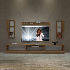 Decoraktiv Trendstyle 270DAS Slm Tv Ünitesi Tv Sehpası Ceviz