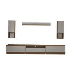 Decoraktiv Trendstyle 270DAS Slm Tv Ünitesi Tv Sehpası Ceviz - Beyaz