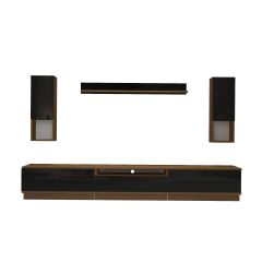 Decoraktiv Trendstyle 270DAS Slm Tv Ünitesi Tv Sehpası Ceviz - Siyah