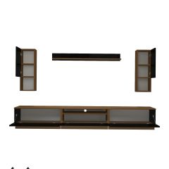 Decoraktiv Trendstyle 270DAS Slm Tv Ünitesi Tv Sehpası Ceviz - Siyah