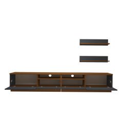Decoraktiv Trendstyle 220r Mdf Tv Ünitesi Tv Sehpası Ceviz - Antrasit