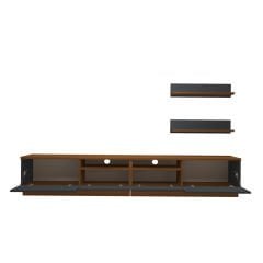 Decoraktiv Trendstyle 220RS Mdf Tv Ünitesi Tv Sehpası Ceviz - Antrasit