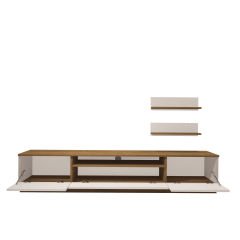 Decoraktiv Trio 4 Mdf Tv Ünitesi Tv Sehpası Pera - Beyaz