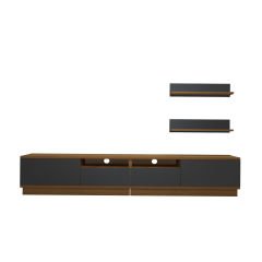 Decoraktiv Trendstyle 220RS Mdf Tv Ünitesi Tv Sehpası Pera - Antrasit