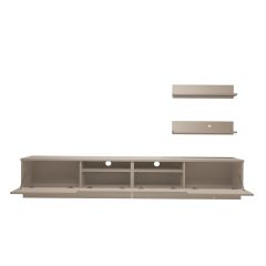 Decoraktiv Trendstyle 220r Slm Tv Ünitesi Tv Sehpası Parlak Beyaz
