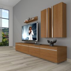 Decoraktiv Eko 5220T Mdf Tv Ünitesi Tv Sehpası Ceviz
