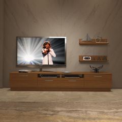 Decoraktiv Trendstyle 220r Slm Tv Ünitesi Tv Sehpası Ceviz
