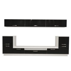 Decoraktiv Trendstyle 9 Mdf Tv Ünitesi Tv Sehpası Beyaz - Siyah