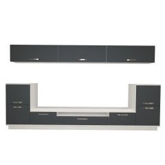 Decoraktiv Trendstyle 9 Mdf Tv Ünitesi Tv Sehpası Beyaz - Antrasit