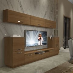 Decoraktiv Trendstyle 9 Mdf Tv Ünitesi Tv Sehpası Ceviz