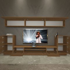 Decoraktiv Trendstyle 9 Mdf Tv Ünitesi Tv Sehpası Ceviz