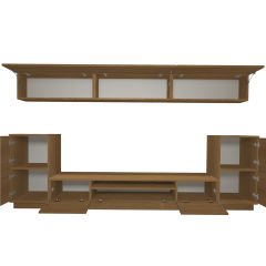 Decoraktiv Trendstyle 9 Mdf Tv Ünitesi Tv Sehpası Ceviz