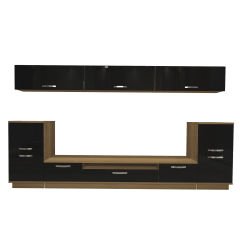 Decoraktiv Trendstyle 9 Mdf Tv Ünitesi Tv Sehpası Pera - Siyah