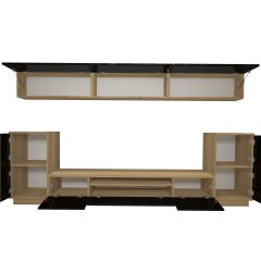 Decoraktiv Trendstyle 9 Mdf Tv Ünitesi Tv Sehpası Pera - Siyah